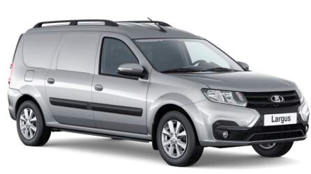 Светло-серая LADA Largus фургон