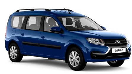 Синяя LADA Largus Универсал