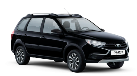 Черная LADA Granta Cross [Кросс]